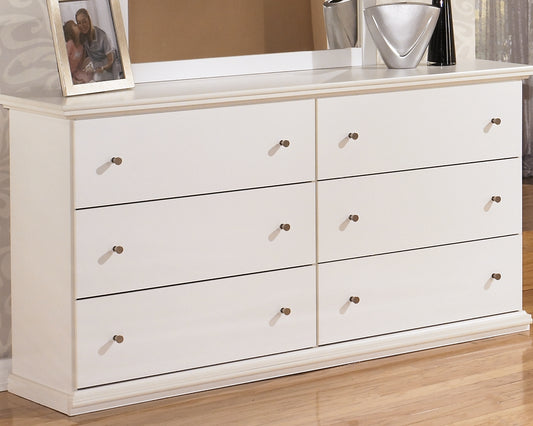 Ocala Furniture Outlet - Ashley Furniture - Bostwick Shoals Bedroom - King Panel Bed / White - B139B47