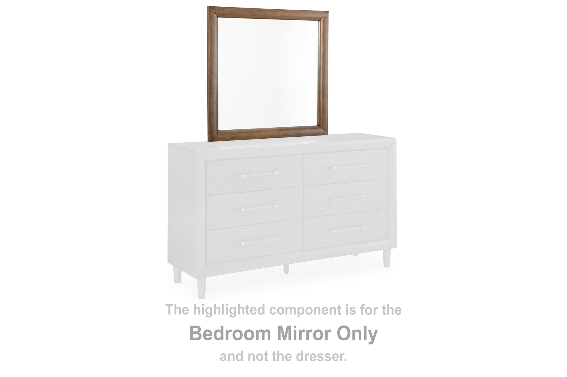 Ocala Furniture Outlet - Ashley Furniture - Lyncott Bedroom - Bedroom Mirror / Brown - B615-36