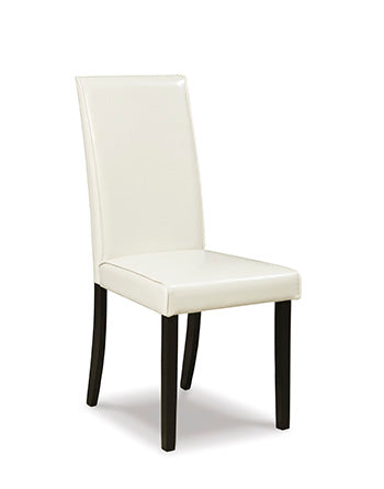 Ocala Furniture Outlet - Ashley Furniture - Kimonte Dining Room - Dining Chair (Set of 2) / Ivory - D250-01X2