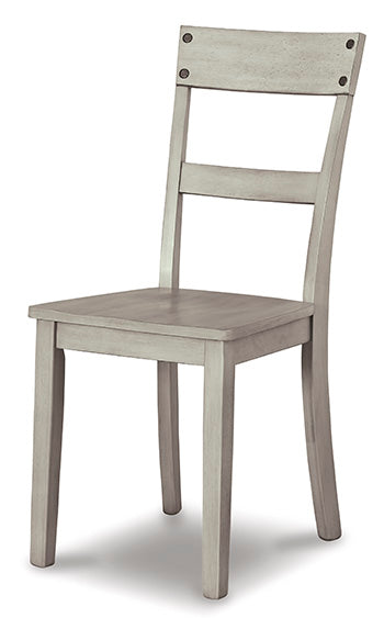 Ocala Furniture Outlet - Ashley Furniture - Loratti Dining Room - Dining Chair (Set of 2) / Gray - D261-01X2