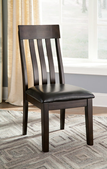 Ocala Furniture Outlet - Ashley Furniture - Haddigan Dining Room - Dining Chair (Set of 2) / Dark Brown - D596-01X2