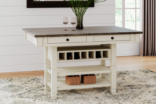 Ocala Furniture Outlet - Ashley Furniture - Bolanburg Dining Room - Counter Height Bar Stool (Set of 2) / Two-tone - D647-124X2
