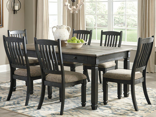 Ocala Furniture Outlet - Ashley Furniture - Tyler Creek Dining Room - Counter Height Bar Stool (Set of 2) / Black/Grayish Brown - D736-124X2