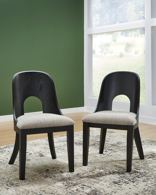Ocala Furniture Outlet - Ashley Furniture - Rowanbeck Dining Room - Dining Room Server / Black - D821-60