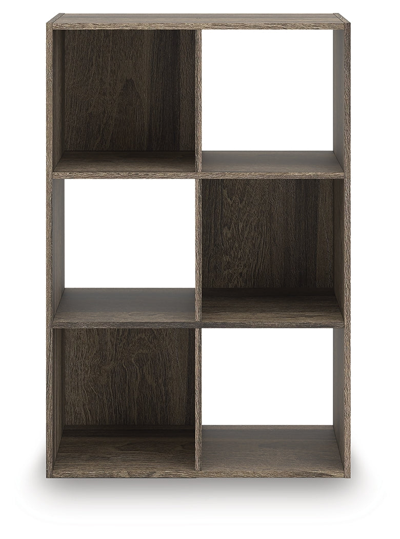 Ocala Furniture Outlet - Ashley Furniture - Shallifer Six Cube Organizer - Six Cube Organizer / Brown - EA1104-3X2
