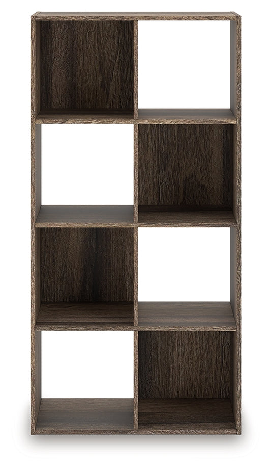 Ocala Furniture Outlet - Ashley Furniture - Shallifer Eight Cube Organizer - Eight Cube Organizer / Brown - EA1104-4X2