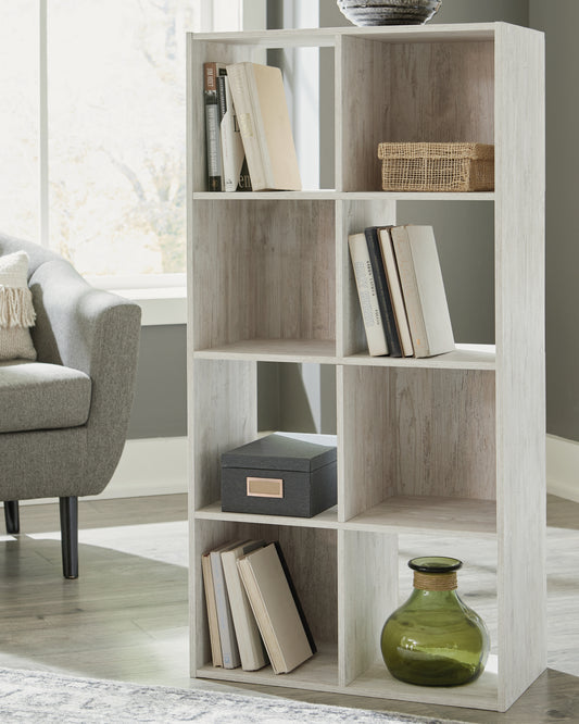 Ocala Furniture Outlet - Ashley Furniture - Paxberry Eight Cube Organizer - Eight Cube Organizer / Whitewash - EA1811-4X2
