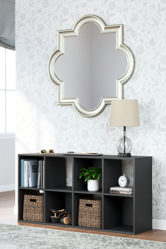Ocala Furniture Outlet - Ashley Furniture - Langdrew Eight Cube Organizer - Eight Cube Organizer / Black - EA4957-4X2