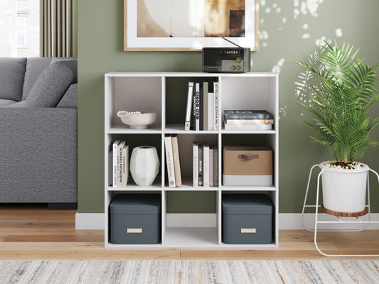 Ocala Furniture Outlet - Ashley Furniture - Onita Nine Cube Organizer - Nine Cube Organizer / White - EA9630-3X3