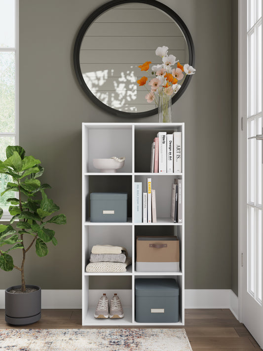 Ocala Furniture Outlet - Ashley Furniture - Onita Eight Cube Organizer - Eight Cube Organizer / White - EA9630-4X2