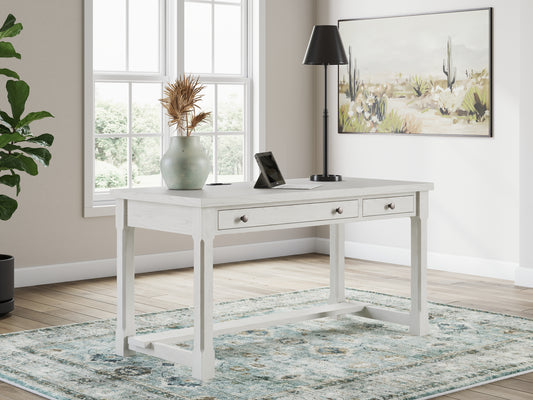 Ocala Furniture Outlet - Ashley Furniture - Robbinsdale Office Desk - Home Office Desk / Antique White - H742-34