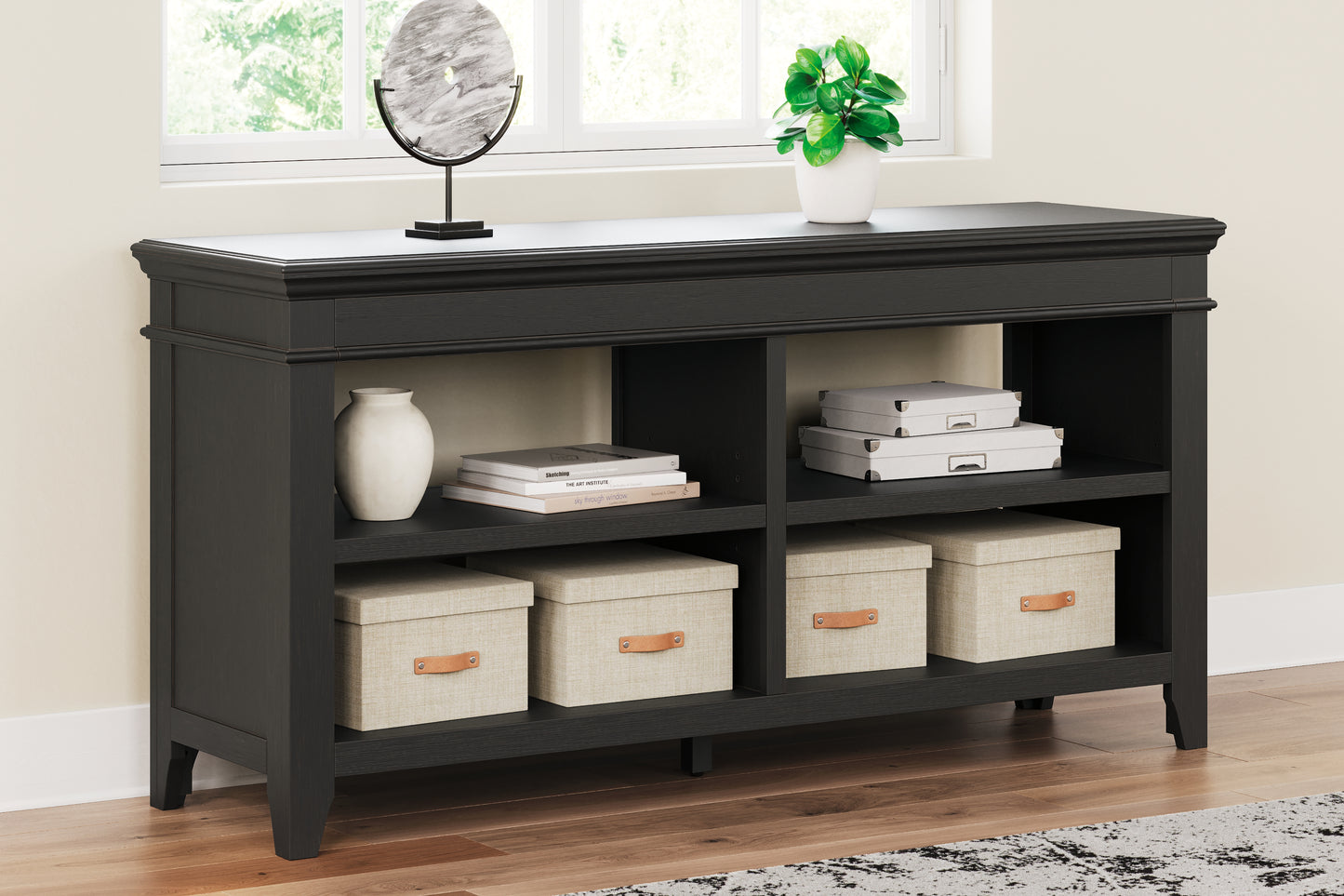 Ocala Furniture Outlet - Ashley Furniture - Beckincreek Credenza - Credenza / Black - H778-46