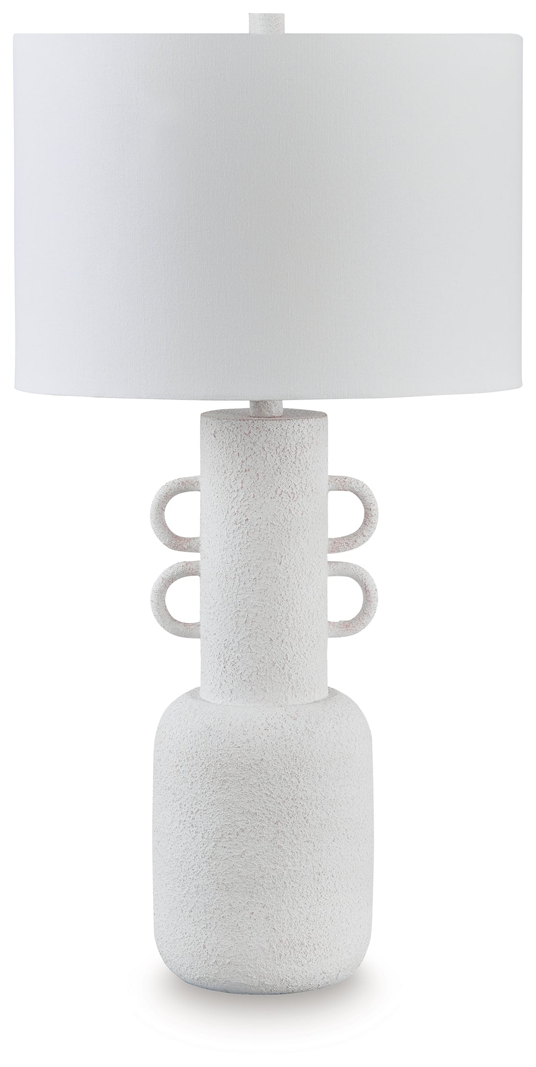 Ocala Furniture Outlet - Ashley Furniture - Perringhill Lighting - Metal Table Lamp (1/CN) / Distressed White - L207504