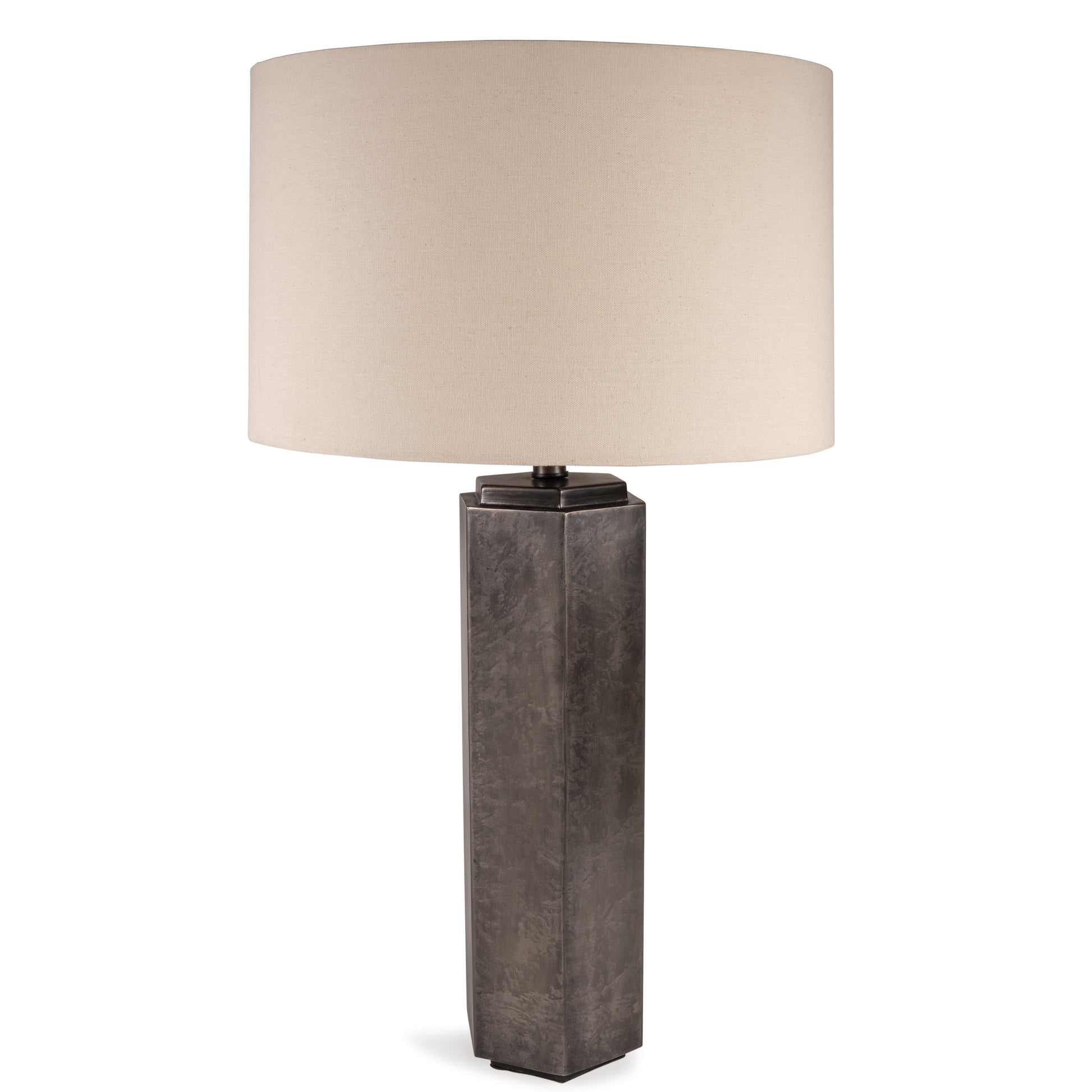 Ocala Furniture Outlet - Ashley Furniture - Dirkton Lighting - Table Lamp (Set of 2) / Antique Pewter - L208324X2