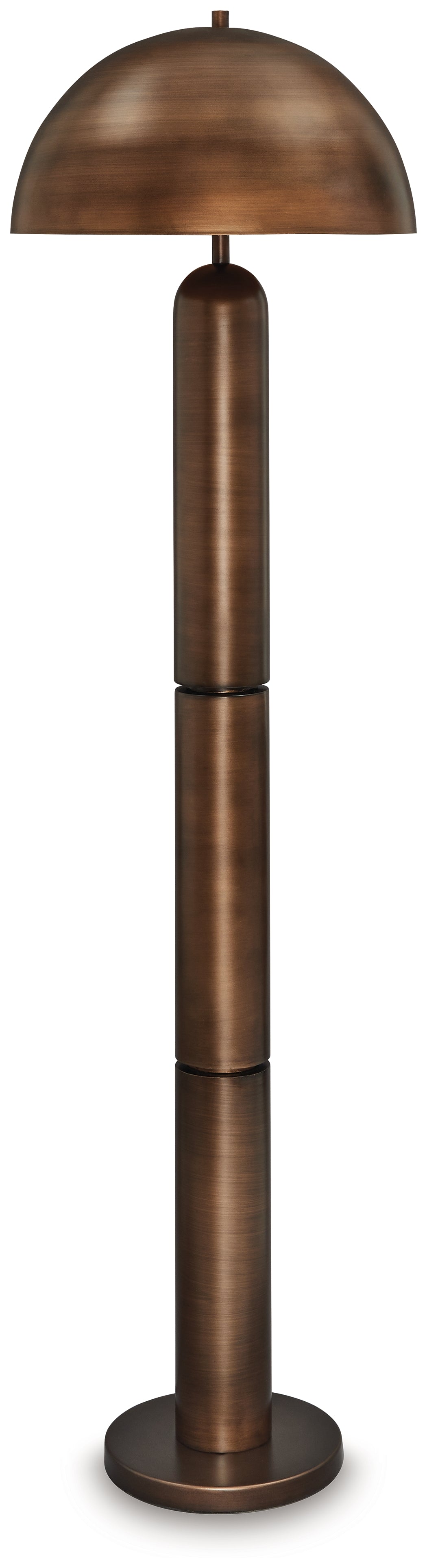Ocala Furniture Outlet - Ashley Furniture - Wendfield Lighting - Metal Table Lamp (1/CN) / Antique Copper Finish - L208434