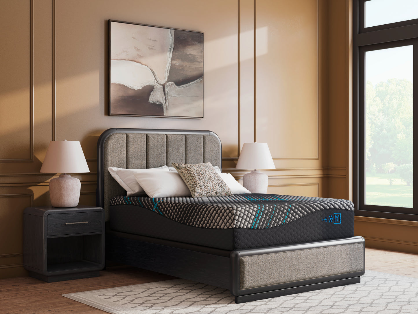 Ocala Furniture Outlet - Ashley Furniture - Millennium 2.0 Hybrid 14 Inch Mattresses - California King / Black - M31451