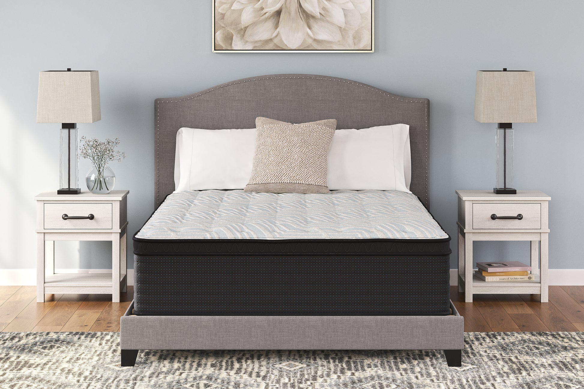 Ocala Furniture Outlet - Ashley Furniture - Palisades ET Mattresses - Full / Gray/Blue - M41721