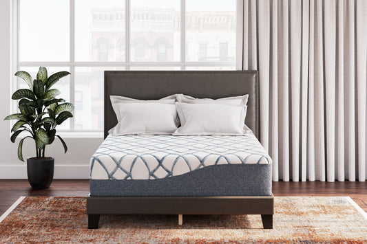 Ocala Furniture Outlet - Ashley Furniture - 14 Inch Chime Elite 2.0 Mattresses - King / White/Blue - M42741