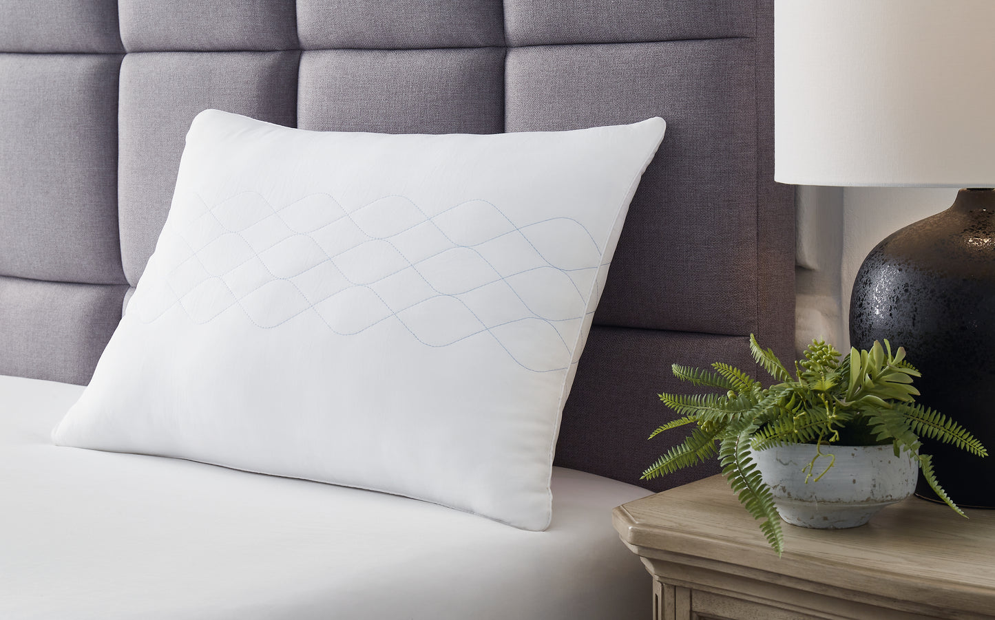 Ocala Furniture Outlet - Ashley Furniture - Zephyr 2.0 Pillows - Huggable Comfort Pillow (4/CS) / White - M52111