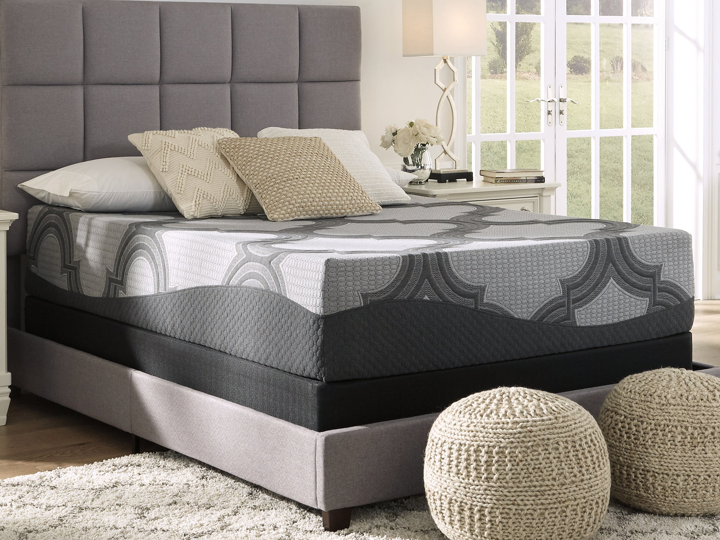Ocala Furniture Outlet - Ashley Furniture - 1100 Series Mattresses - Full / Gray - M52621