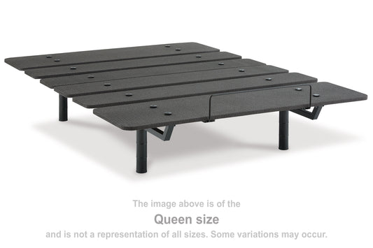 Ocala Furniture Outlet - Ashley Furniture - Cosmic Power Base Twin XL Adjustable Base - Twin XL Adjustable Base / Black - M8X272