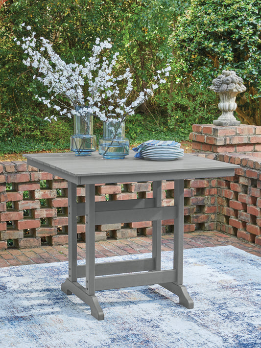 Ocala Furniture Outlet - Ashley Furniture - Sanctuary Beach Outdoor - Square Counter TBL w/UMB OPT - PCP227-632
