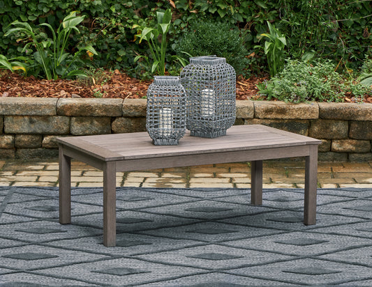 Ocala Furniture Outlet - Ashley Furniture - Hillside Barn Outdoor - Sofa with Cushion / Gray/Brown - P564-838
