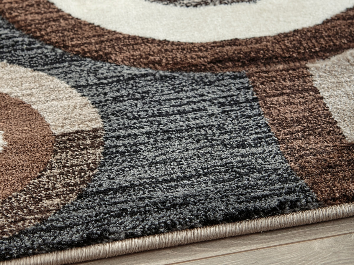 Ocala Furniture Outlet - Ashley Furniture - Guintte Rug - 5' x 6'7" Rug / Multi - R403972