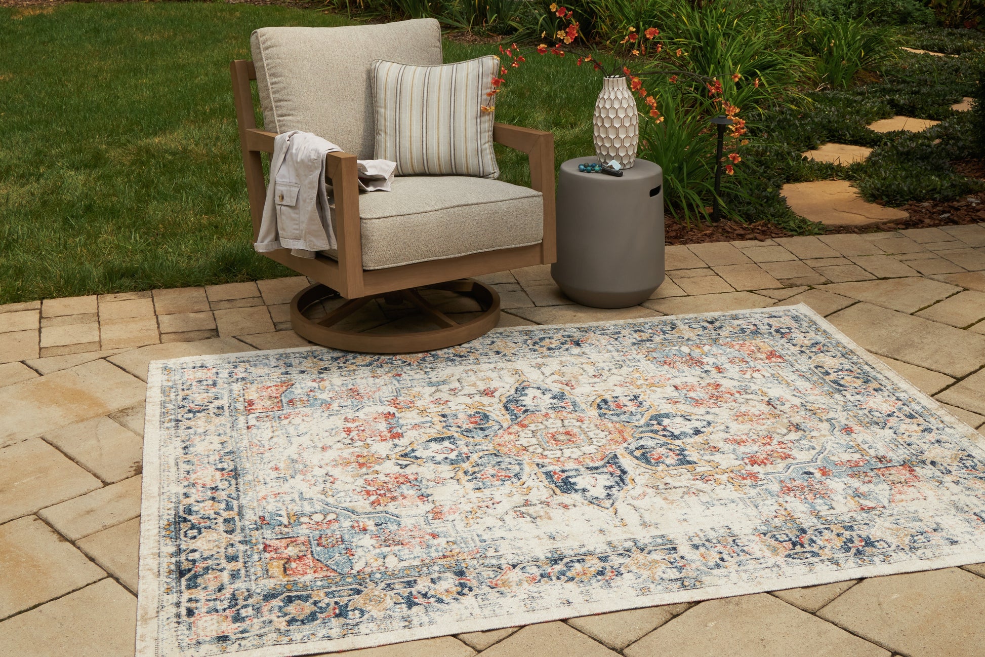 Ocala Furniture Outlet - Ashley Furniture - Jarrpage Rug - 5' x 7' Rug / Multi - R900092