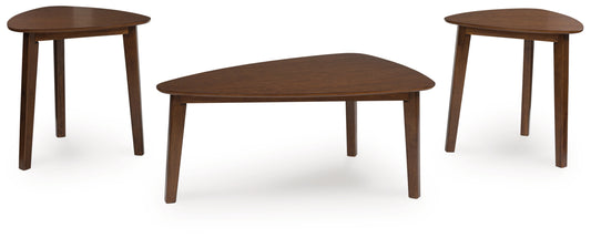 Ocala Furniture Outlet - Ashley Furniture - Lyncott Table (Set of 3) - Occasional Table Set (3/CN) / Brown - T135-13