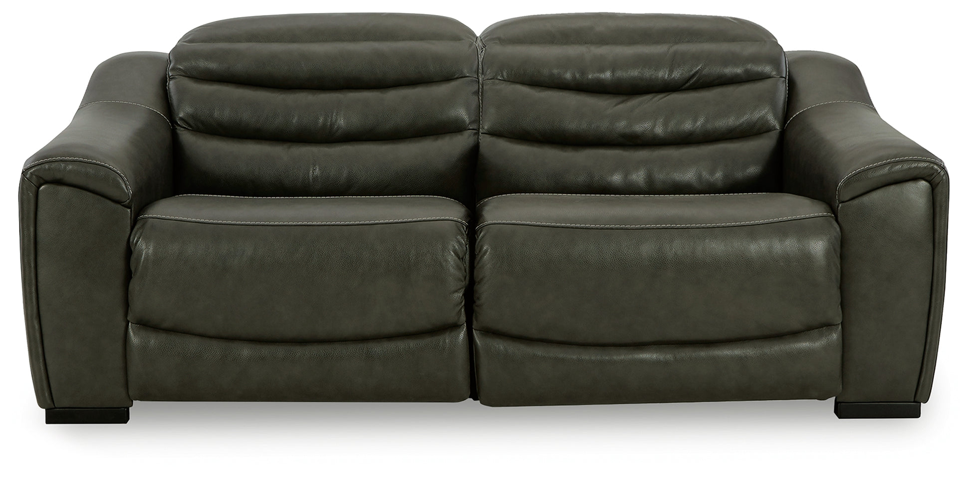 Ocala Furniture Outlet - Ashley Furniture - Center Line Sectional - 7-Piece Power Reclining Sectional / Dark Gray - U63404S7