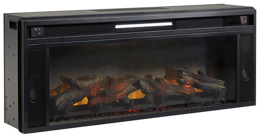 Ocala Furniture Outlet - Ashley Furniture - Entertainment Accessories Fireplace Insert - Fireplace Insert / Black - W100-12