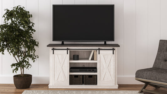 Ocala Furniture Outlet - Ashley Furniture - Dorrinson 54" TV Stand - 54" / Two-tone - W287-48