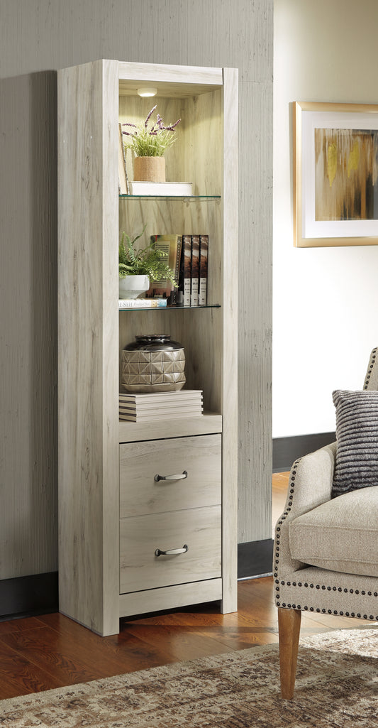 Ocala Furniture Outlet - Ashley Furniture - Bellaby Entertainment Center - 4-Piece Entertainment Center / Whitewash - W331W2