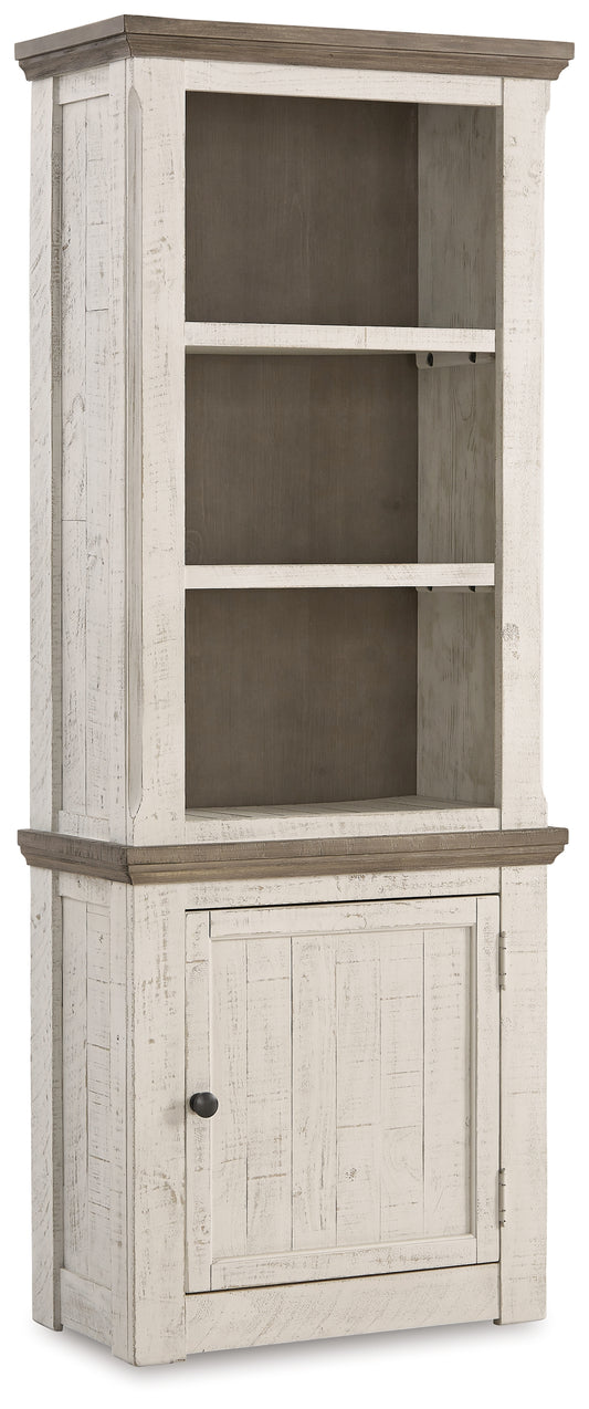 Ocala Furniture Outlet - Ashley Furniture - Havalance Right Pier Cabinet - Right Pier Cabinet / Two-tone - W814-34