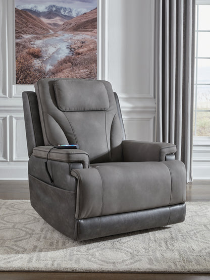 Ocala Furniture Outlet - Ashley Furniture - 4Z-Peaceful Pause Living Room - Power Lift Recliner / Sand - PC1210312