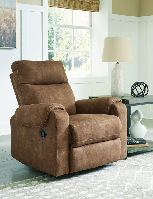 Ocala Furniture Outlet - Ashley Furniture - Edenwold Living Room - DBL Rec Loveseat w/Console / Brindle - 1380594