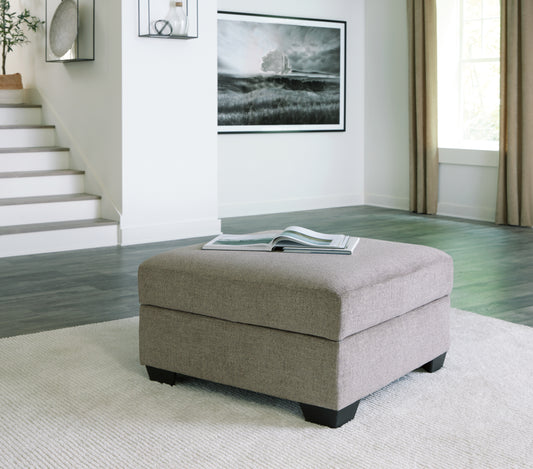Ocala Furniture Outlet - Ashley Furniture - Creswell Living Room - Ottoman With Storage / Stone - 1530511