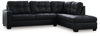 Ocala Furniture Outlet - Ashley Furniture - Barlin Mills Sectional - RAF 2-Piece Sectional with Chaise / Umber - 17003S1