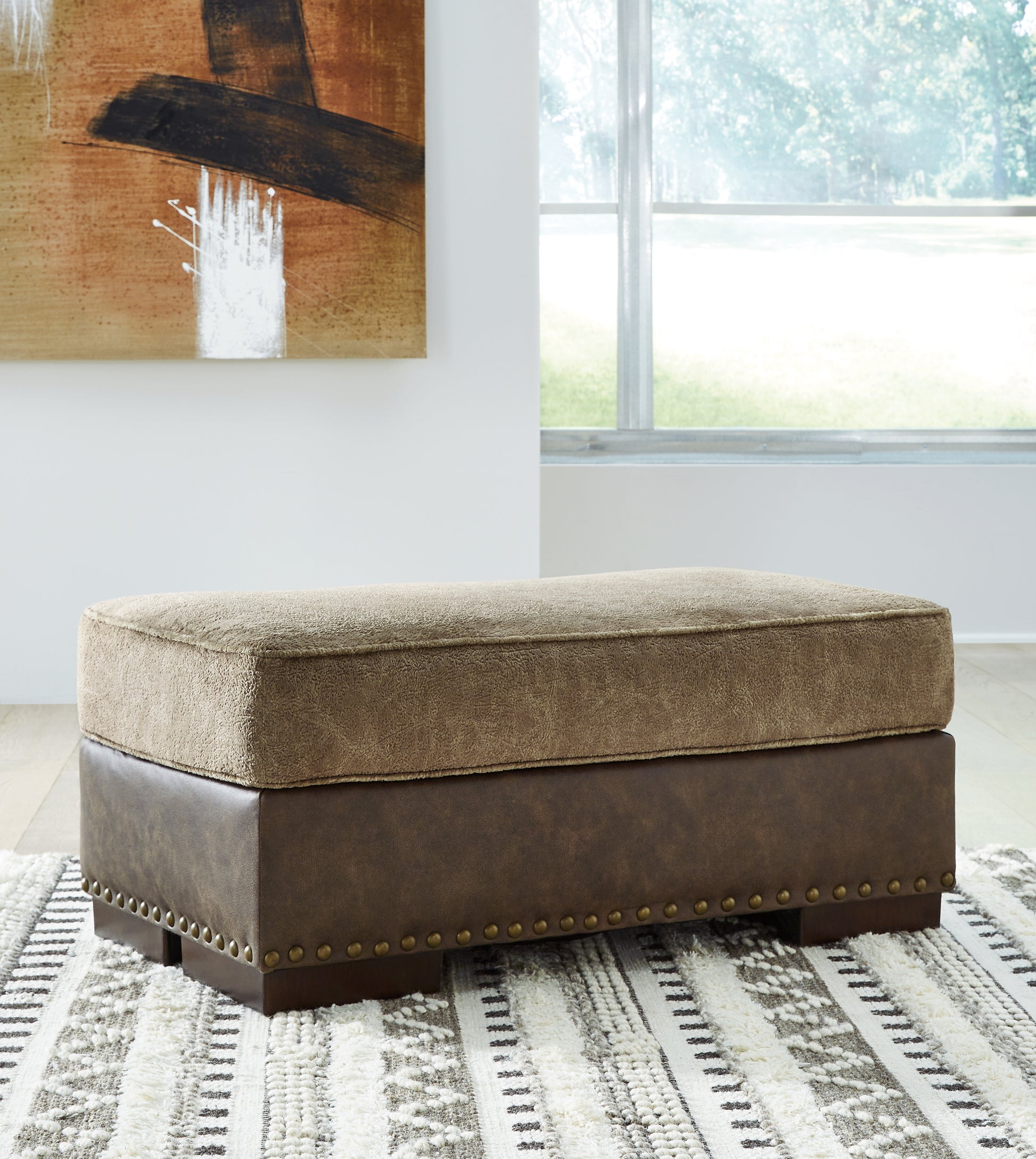 Ocala Furniture Outlet - Ashley Furniture - Alesbury Living Room - Loveseat / Chocolate - 1870435