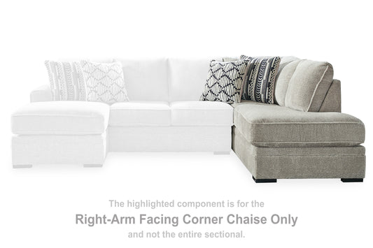 Ocala Furniture Outlet - Ashley Furniture - Calnita Sectional - RAF 2-Piece Sectional with Chaise / Sisal - 20502S2