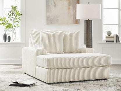 Ocala Furniture Outlet - Ashley Furniture - Lindyn Living Room - Chaise / Ivory - 2110415