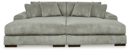 Ocala Furniture Outlet - Ashley Furniture - Lindyn Sectional - RAF Super Chaise / Fog - 21105S11