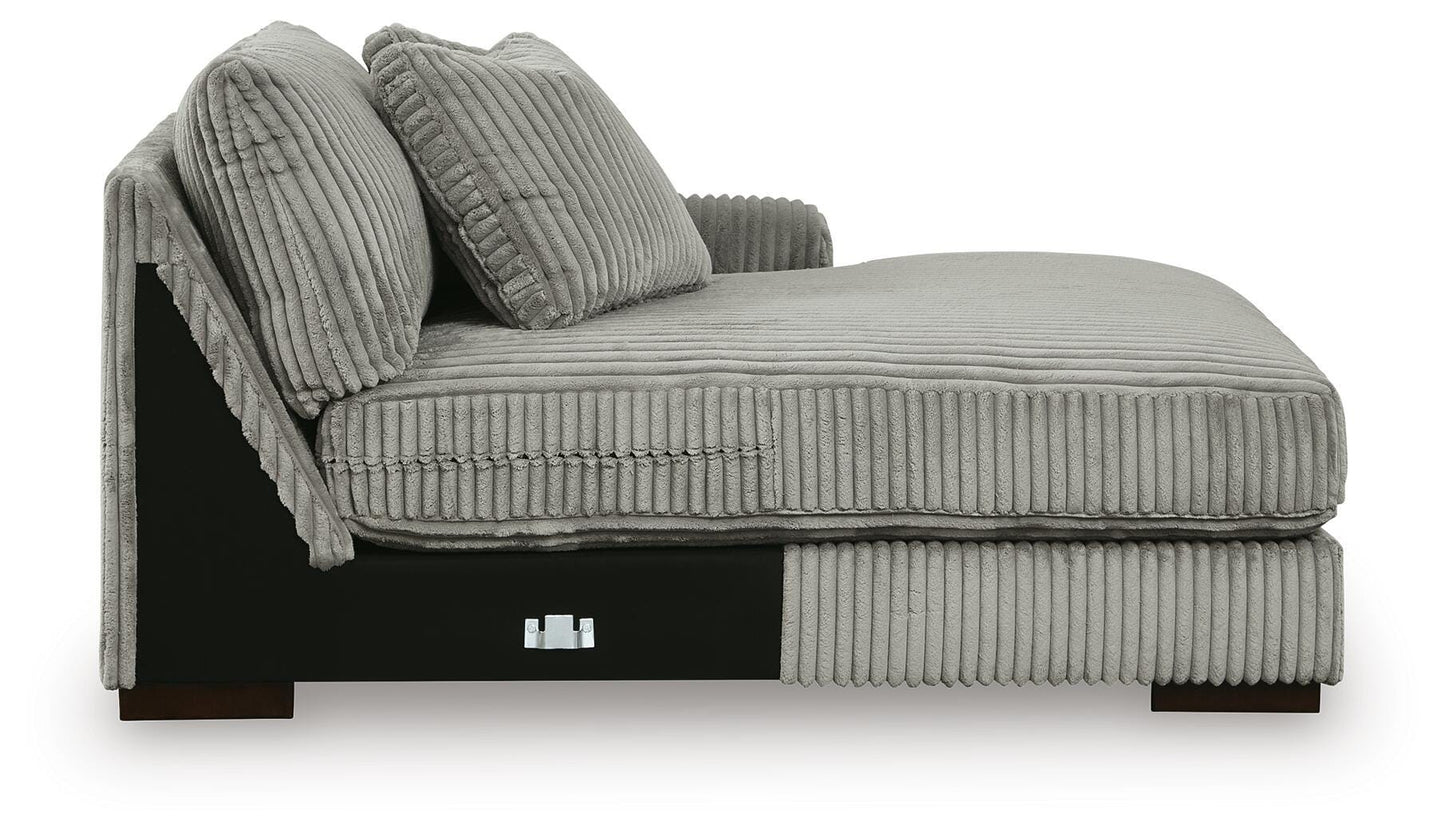 Lindyn 4-Piece Sectional with Double Chaise