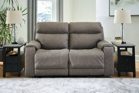 Ocala Furniture Outlet - Ashley Furniture - Starbot Sectional - 3-Piece Power Reclining Sectional Sofa / Fossil - 23501S3