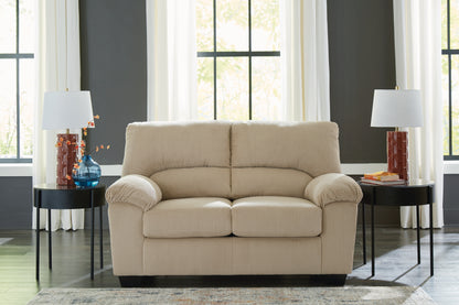 Ocala Furniture Outlet - Ashley Furniture - SimpleJoy Living Room - Loveseat / Sand - 2420335