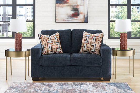 Ocala Furniture Outlet - Ashley Furniture - Aviemore Living Room - Queen Sofa Sleeper / Ink - 2430339