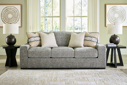 Ocala Furniture Outlet - Ashley Furniture - Dunmor Living Room - Sofa / Graphite - 2490438
