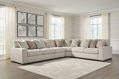 Ocala Furniture Outlet - Ashley Furniture - Ballyton Sectional - RAF 4-Piece Sectional / Sand - 25102S2