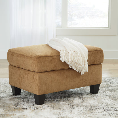 Ocala Furniture Outlet - Ashley Furniture - Erinslane Living Room - Ottoman / Honey - 2520714